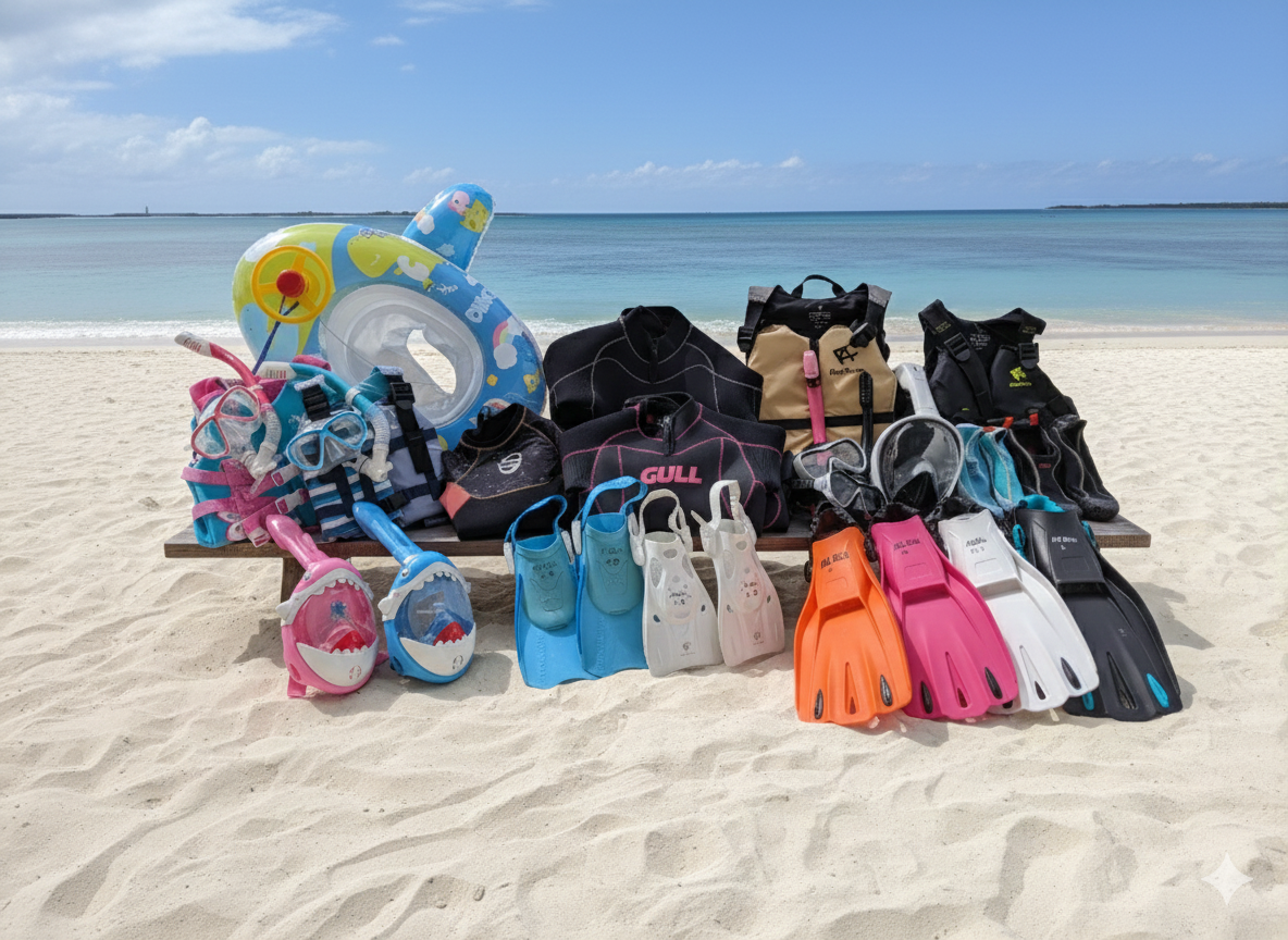 石垣島こだわりのシュノーケル・ダイビング器材 レンタル – 石垣島