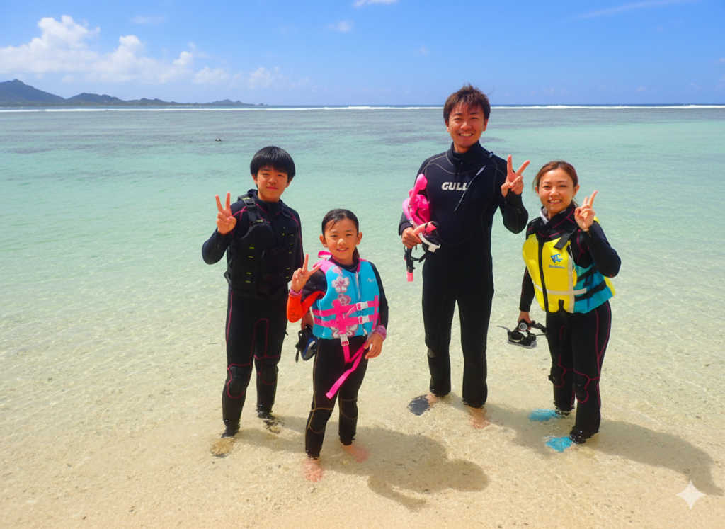 石垣島で親子シュノーケリングは何歳から？