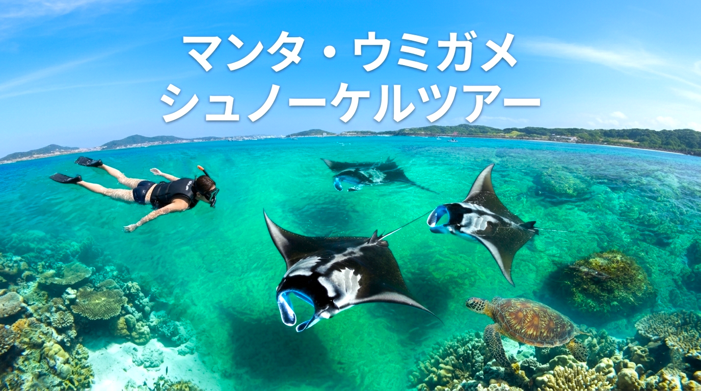 マンタシュノーケルツアー
